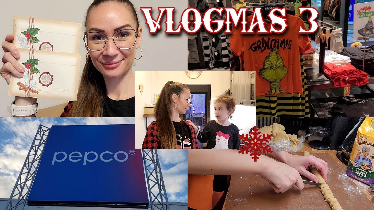 VLOGMAS #3/ cukroví, nákupy a další adventní neděle