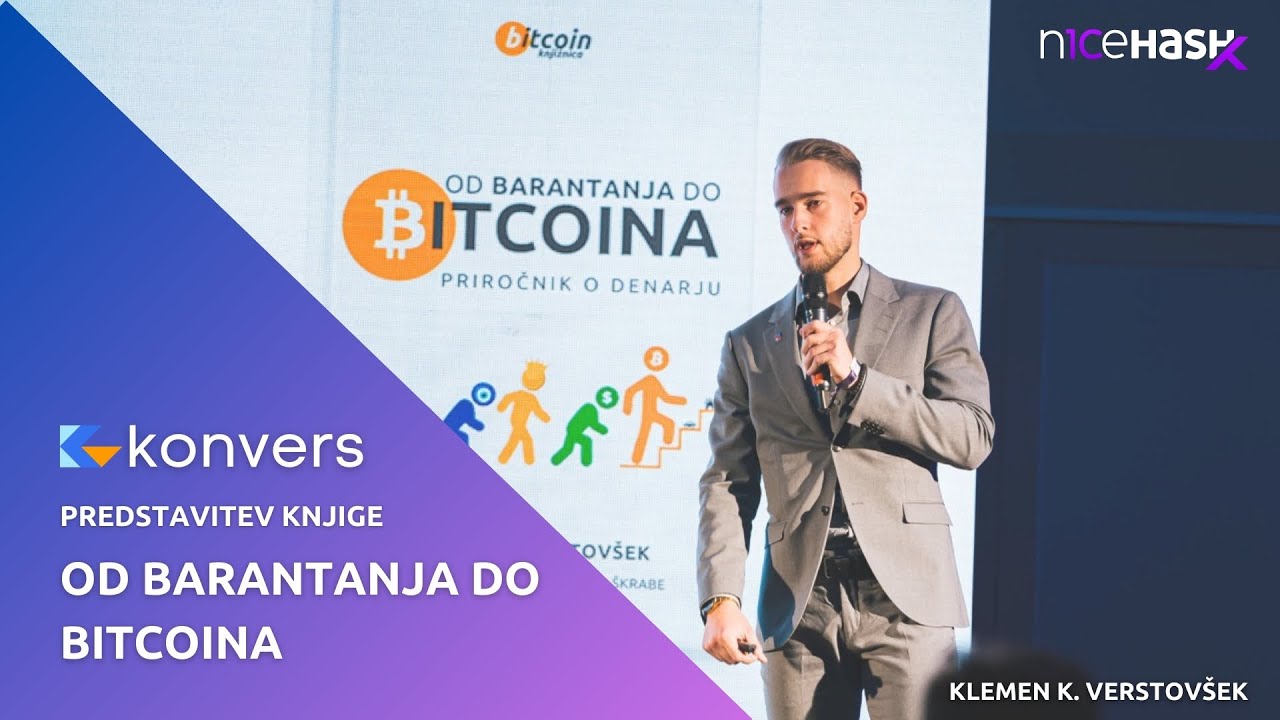 DENAR JE VIR CIVILIZACIJE | Predstavitev knjige Od barantanja do bitcoina | Klemen K. Verstov&scaron;ek