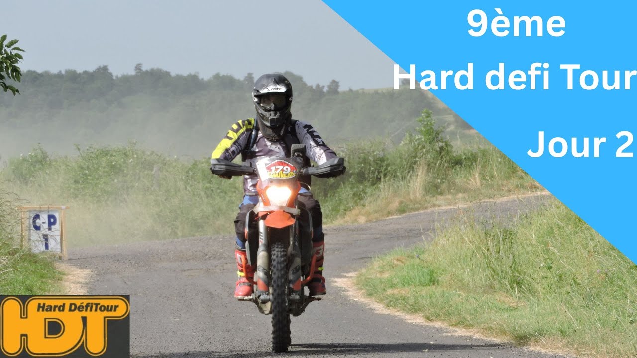 Raid Moto offroad EP3: J2 sur le Hard Defi Tour 2025 HDT 418kms. Difficile mais pas inaccessible !