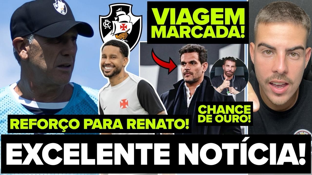 EXCELENTE NOTÍCIA! ADMAR LOPES TEM VIAGEM MARCADA! CHANCE DE OURO! REFORÇO PARA RENATO GAÚCHO! E+