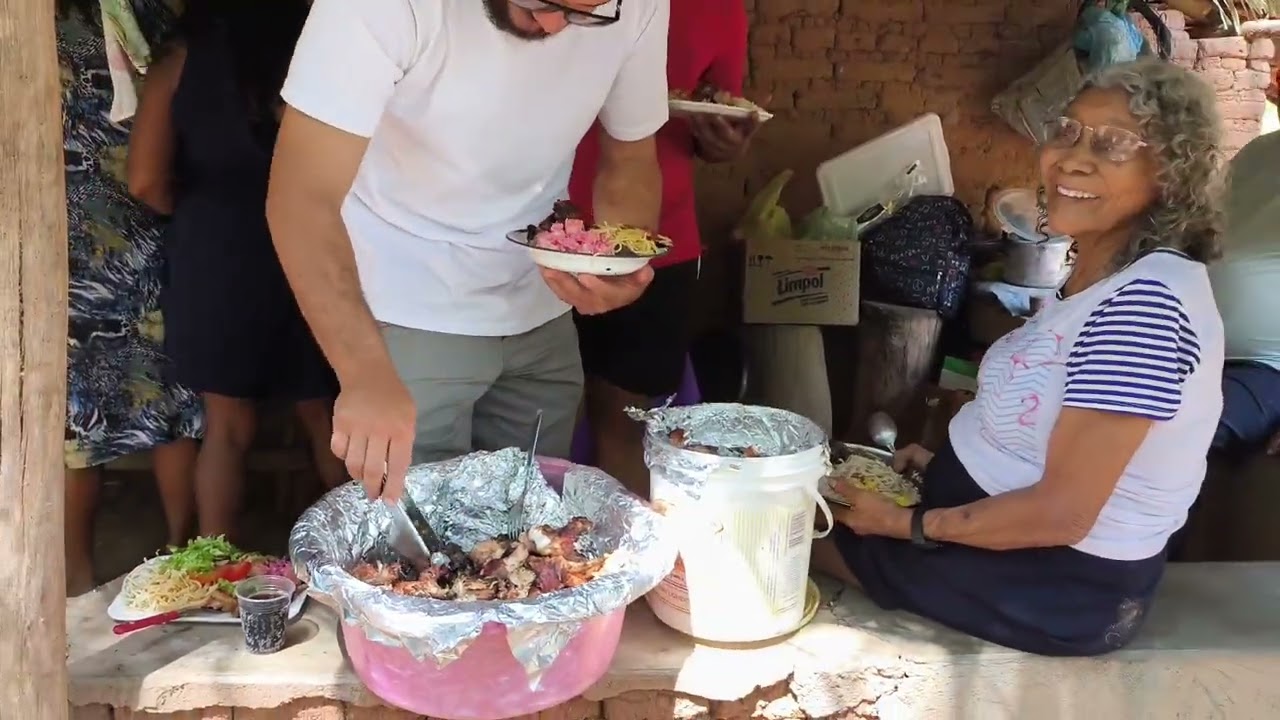 DOMINGO DE FESTA NO SÍTIO DO IR. ANTÔNIO CAZUZA. Sítio monte alegre CE.