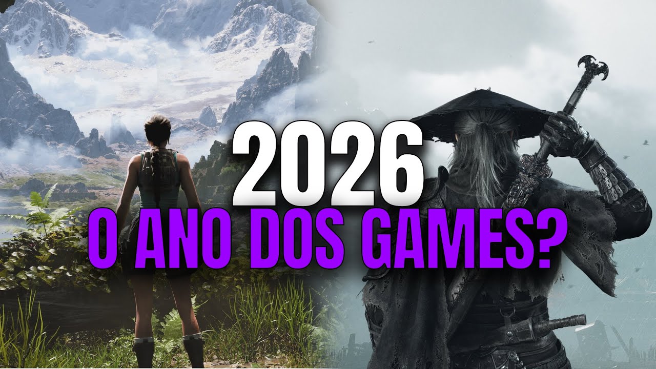 Os 10 Jogos Que VÃO DOMINAR 2026