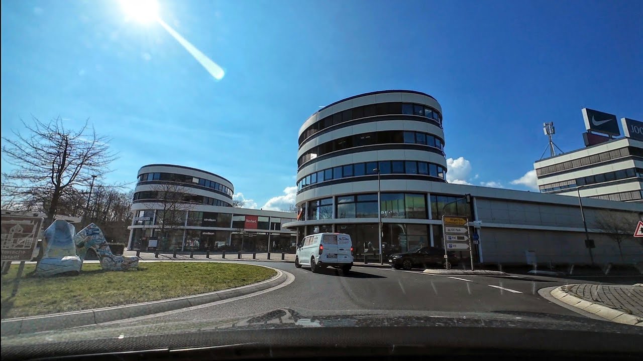 Europe Tour 🇪🇺 25-S1 - P-04 - Germany 🇩🇪 to Netherlands 🇳🇱 From Limburg to Montabaur Outlet #highway