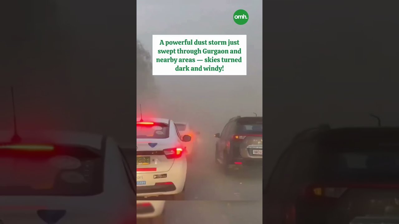 Severe Dust Storm Hits Delhi NCR