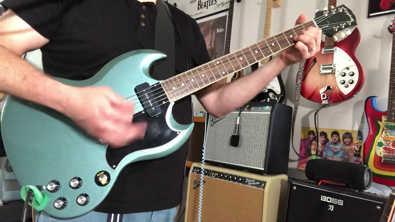 Epiphone 2020 SG P90’s Pelham Blue First Impressions