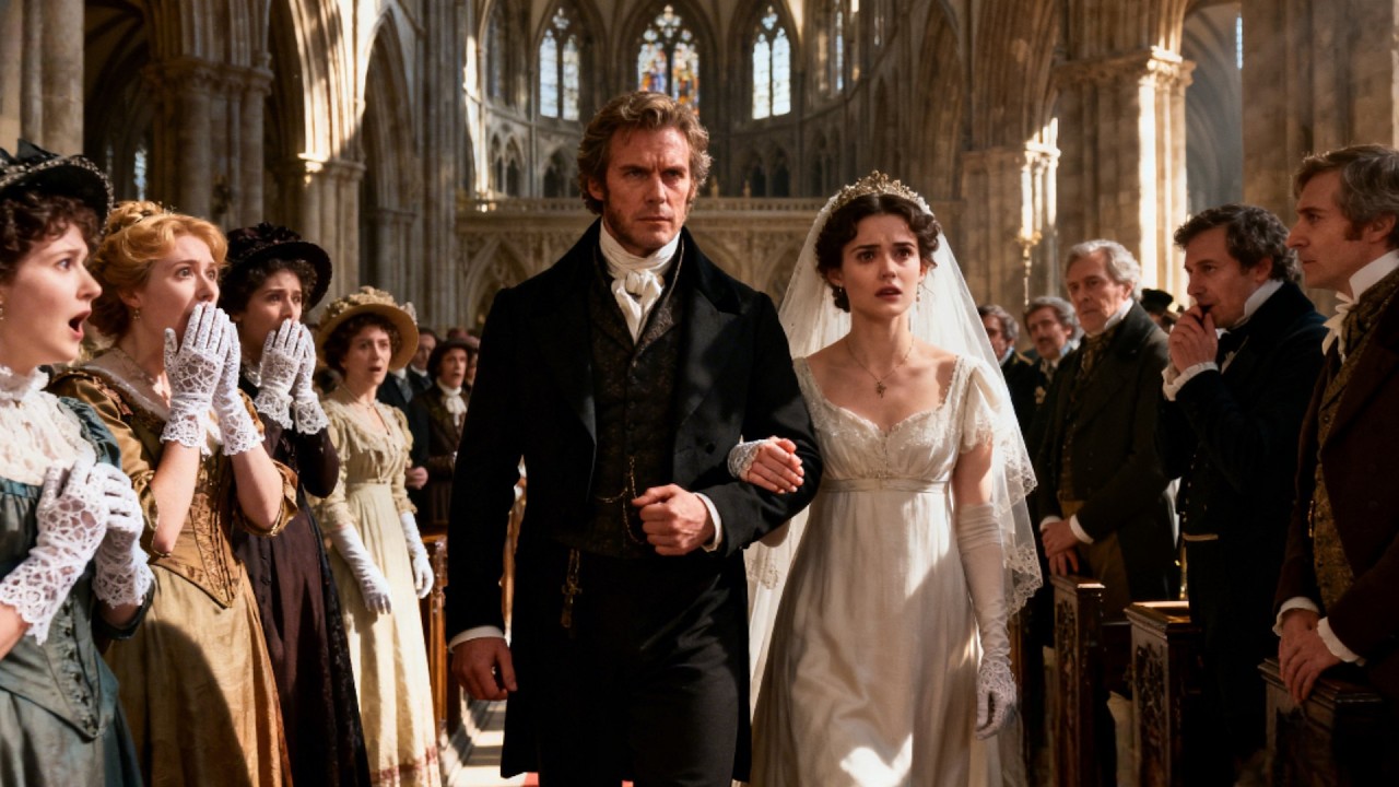 💔 THEY CALLED HER “THE FORGOTTEN SPINSTER”…UNTIL THE DUKE STOPPED THE WEDDING AND SAID, “SHE’S MINE”
