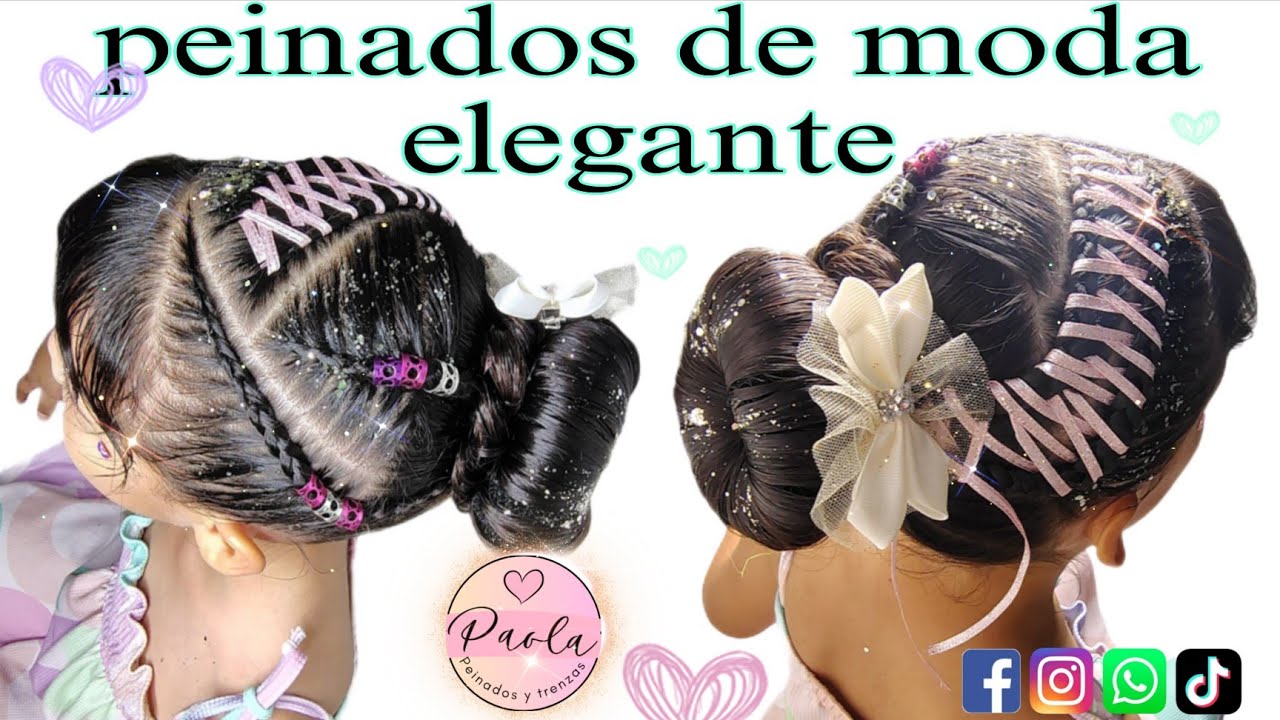PEINADOS DE MODA ELEGANTES// #peinados #trenzas ##peinado #cinta #trenzados 