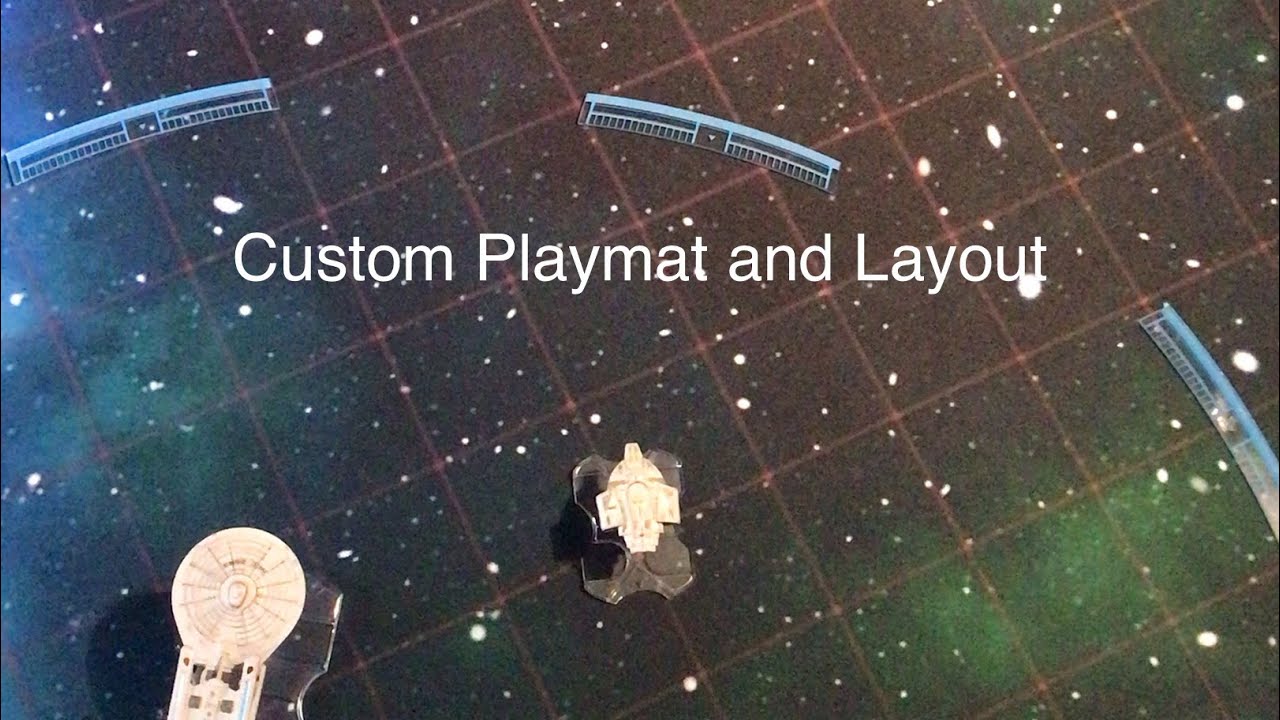 Custom Playmat and Layout for Star Trek Into The Unknown