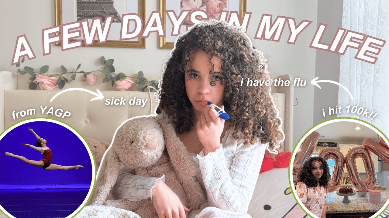 ballet, NYC and the FLU!! 🤧 | from center stage 🩰 to sick days 😭 *YAGP* *dance competition vlog*