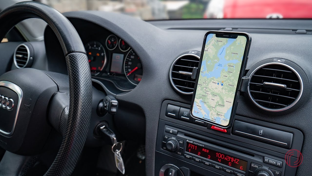 Uchwyt, mocowanie do telefonu / Phone holder Audi A3 8P (A38P) - RoundMount.pl