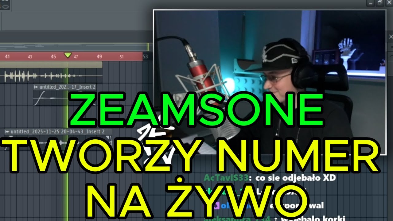 ZEAMSONE robi numer NA ŻYWO