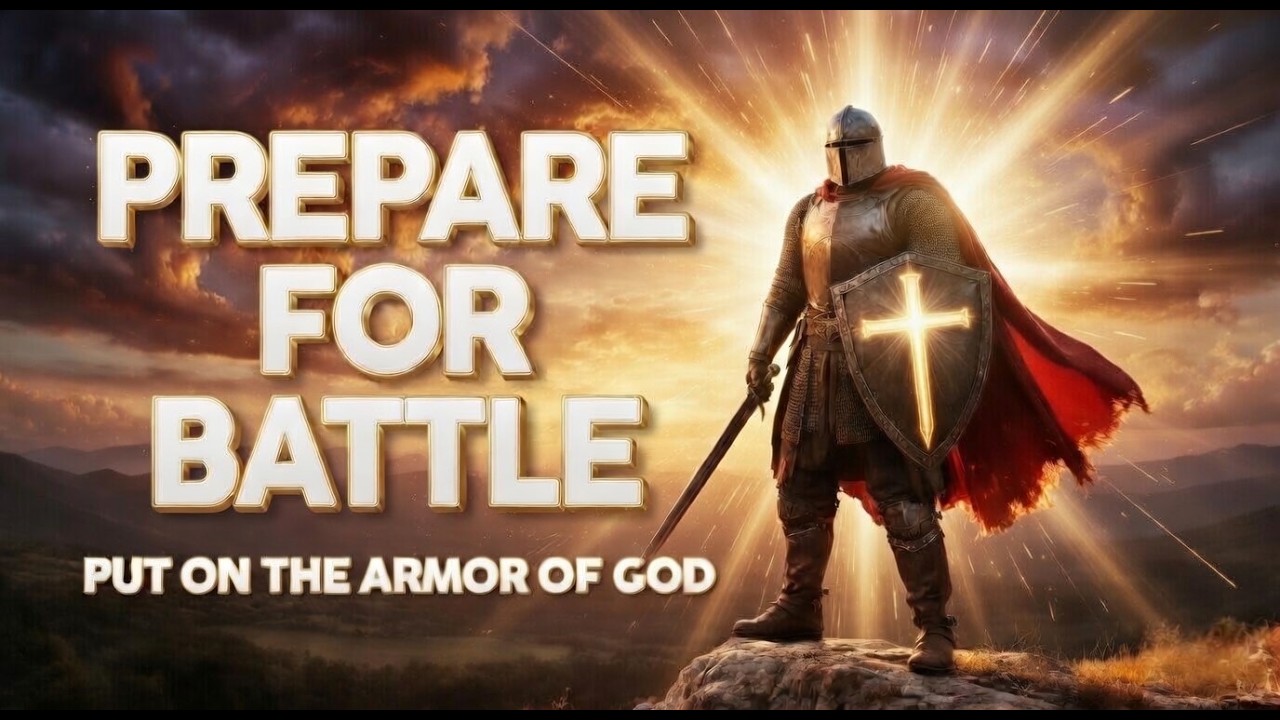 Prepare Yourself for the Day | Put On the Full Armor of God (Powerful Prayer & Message)