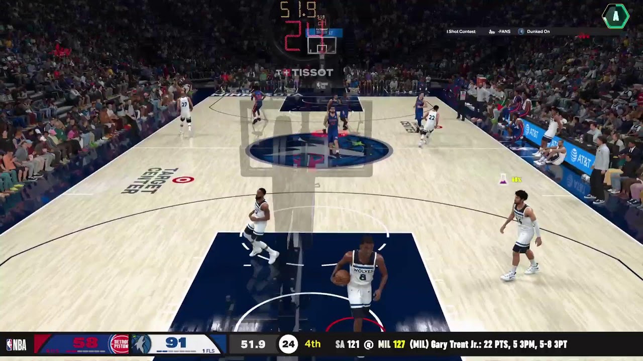 Singing Artist & @NBA2kLEAGUE PRO! NBA 2k26!! ALLSTAR weekend Wolves vs DET Rec 73-0