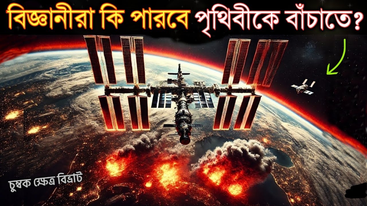 পৃথিবীর দিকে ছুটে আসছে ভয়ঙ্কর বিপদ, বিজ্ঞানীরা কি পারবে আমাদের বাঁচাতে? | Earth’s Magnetic Field