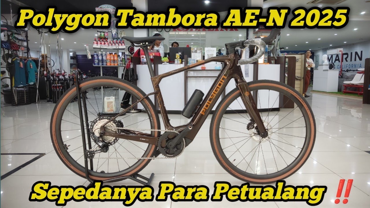 Ini dia  Gravel E-Bike Polygon Tambora AE 2025 || Sepedanya Para Petualang ‼️