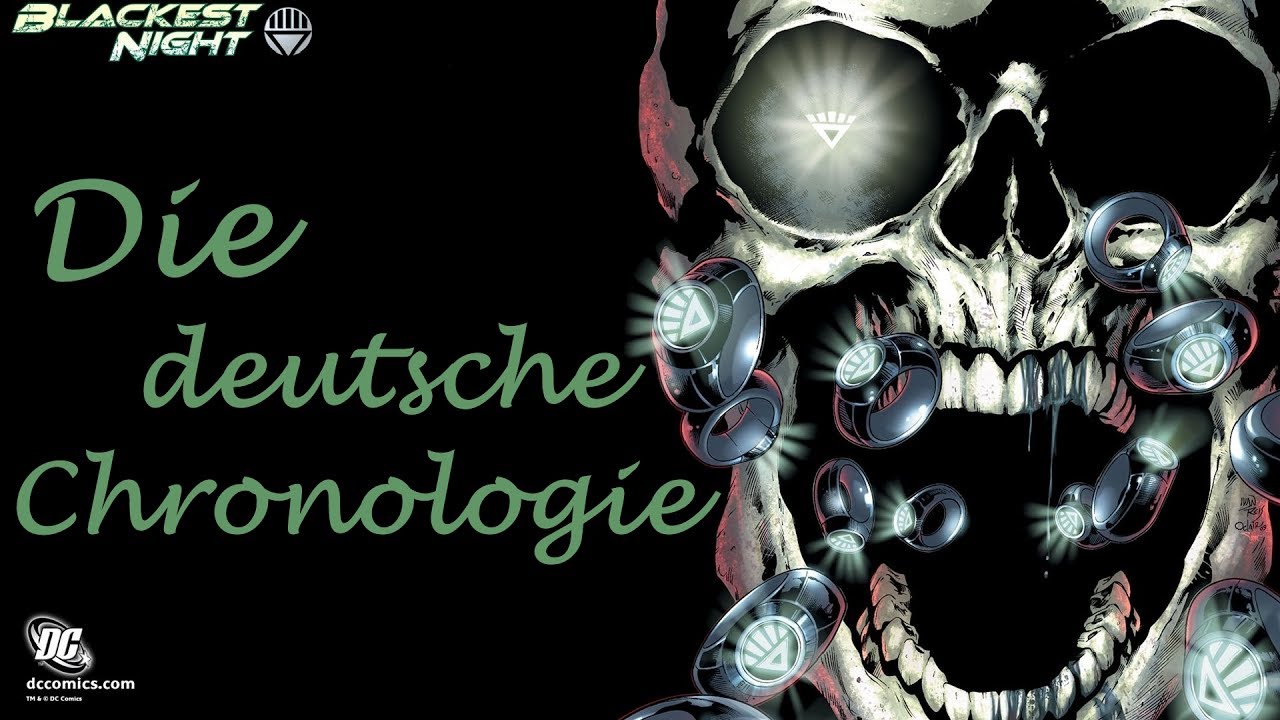 Die Blackest Night - &Uuml;bersicht der deutschen Ver&ouml;ffentlichung! - Was haben wir bekommen/Was nicht?