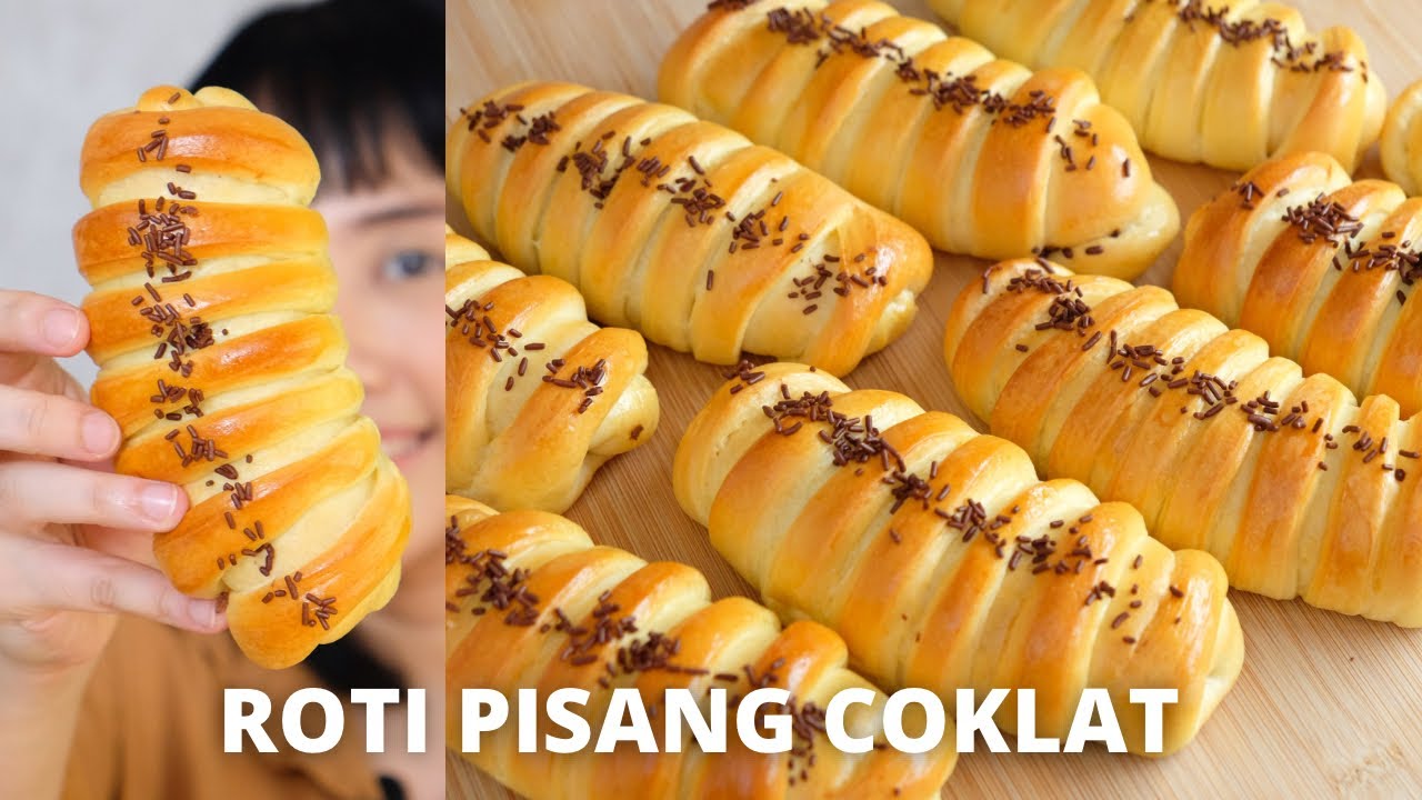 Pisang coklat gak bisa salah! ROTI PISANG COKLAT!