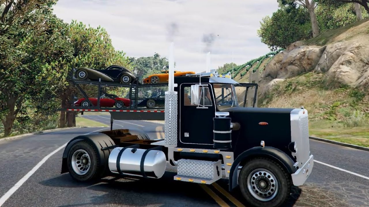GTA V - Peterbilt 289 EnRoMovies _REVIEW