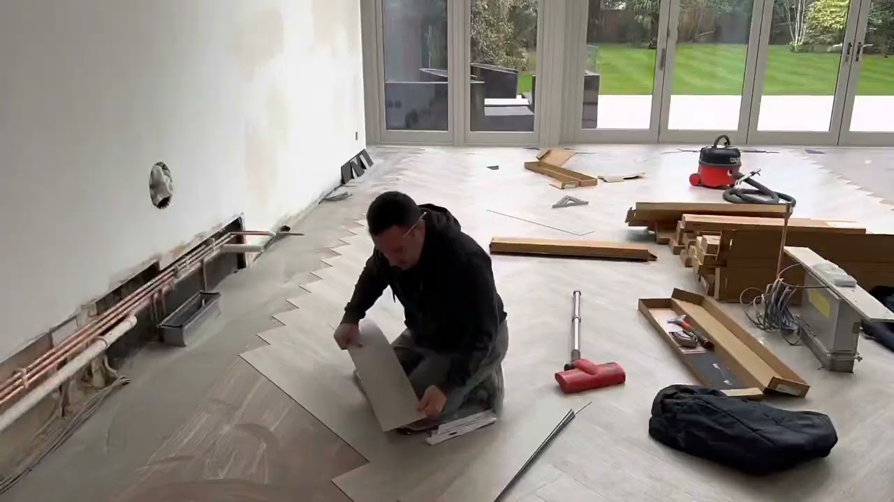 Amtico laid herringbone