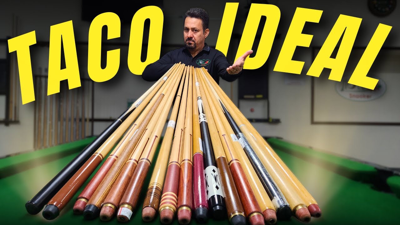 O taco ideal para iniciantes na sinuca!!