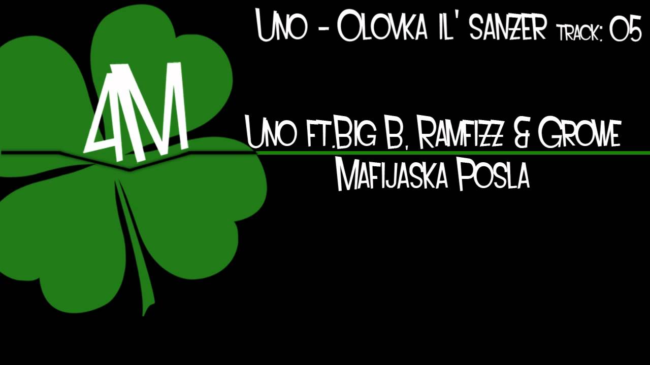 Uno ft.Big B, Ramfizz & Growe - Mafijaska posla 2012 4M