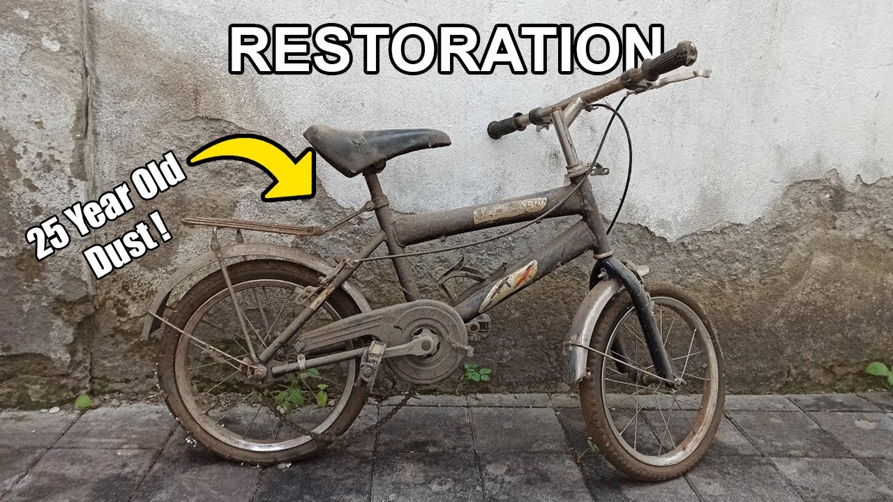 Bike Restoration - Bringing My Childhood Bike Back To Life After 26 YEARS !