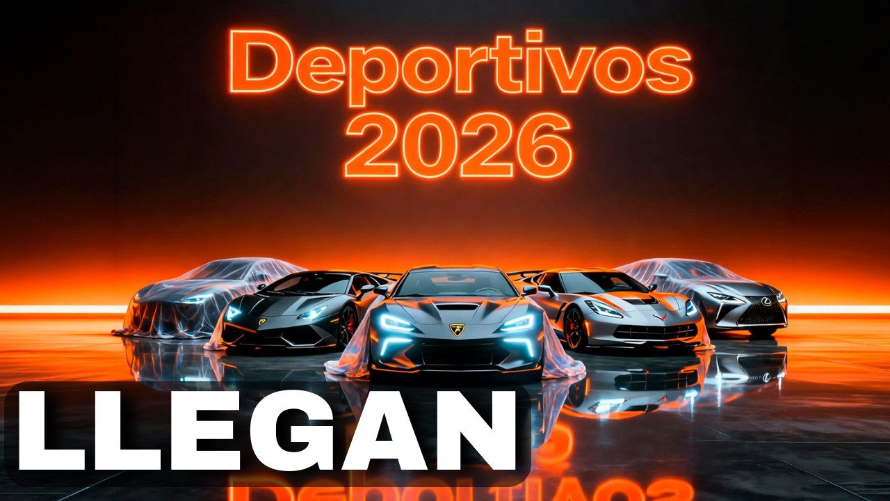 Nuevos Autos DEPORTIVOS 2026: Los 13 Autos M&aacute;s IMPRESIONANTES, que llegan o se actualizan
