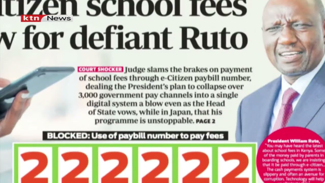 e-Citizen school fees blow for defiant President Ruto