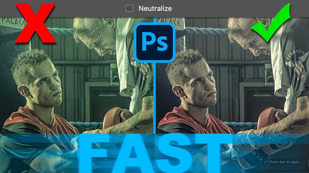 TRY THIS 👍 ONE button to FIX COLOUR ... FAST !!!