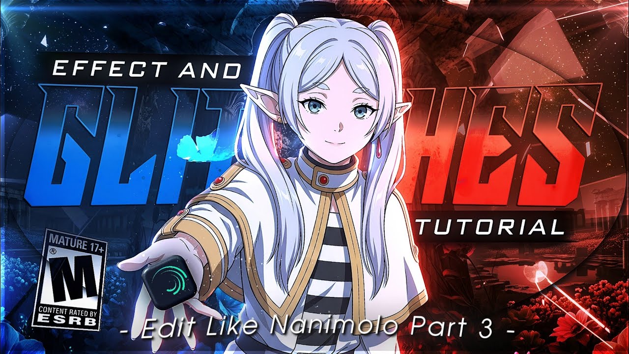 Effects And Glitches Tutorial In Alight Motion | Edit Like Nanimolo Tutorial Part 3 Free Preset !