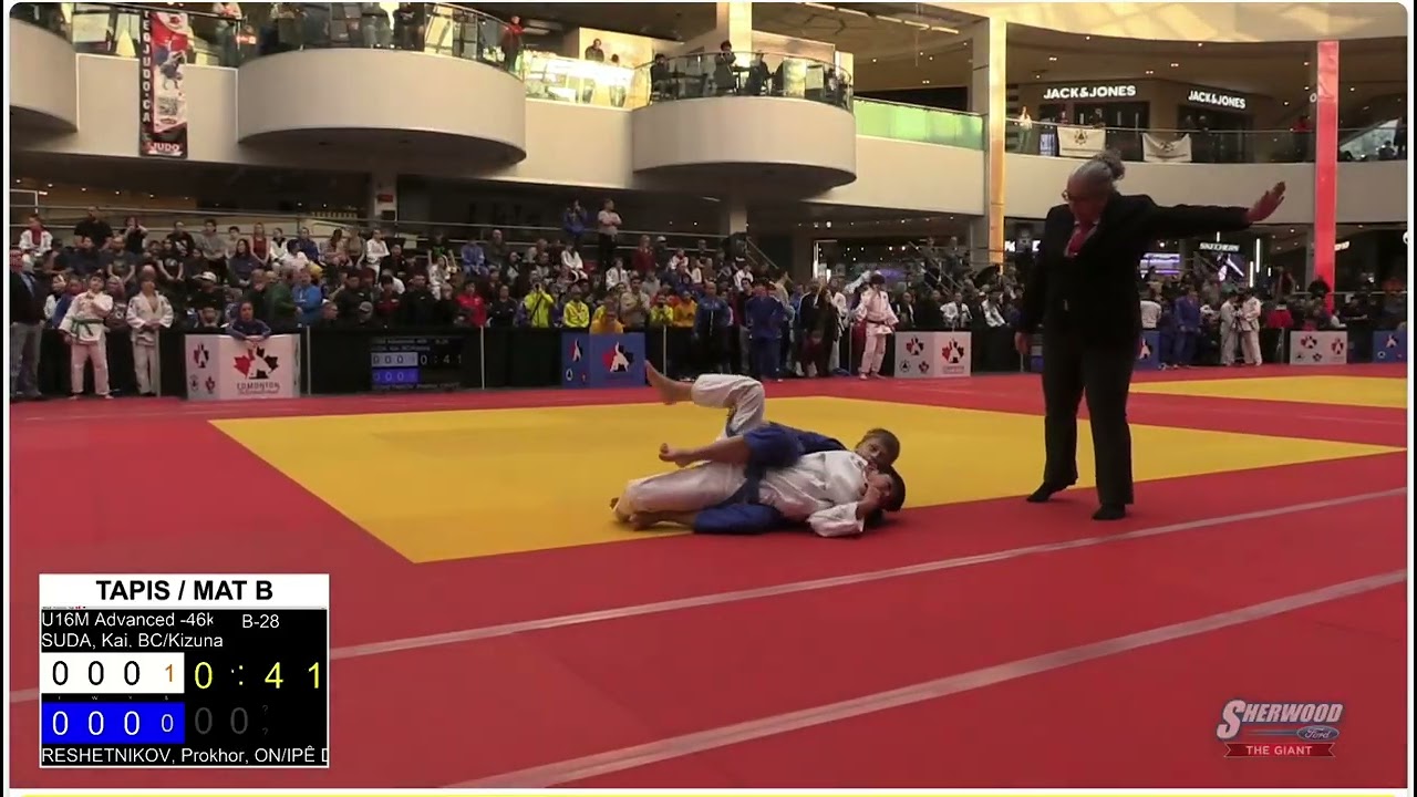 Prokhor Reshetnikov Edmonton 2026 U16 -46kg Fight 2