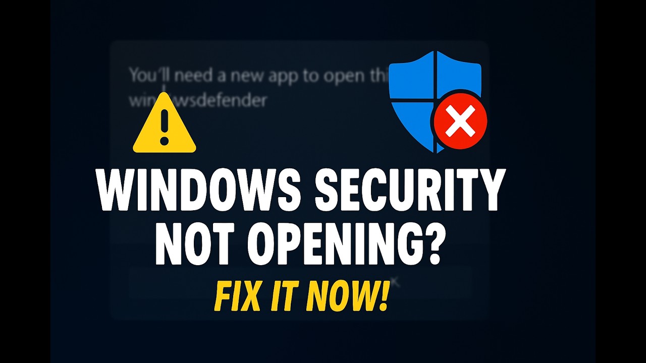 Исправление проблемы с открытием окна &laquo;Безопасность Windows&raquo; в Windows 10 и 11 (простое руководст...