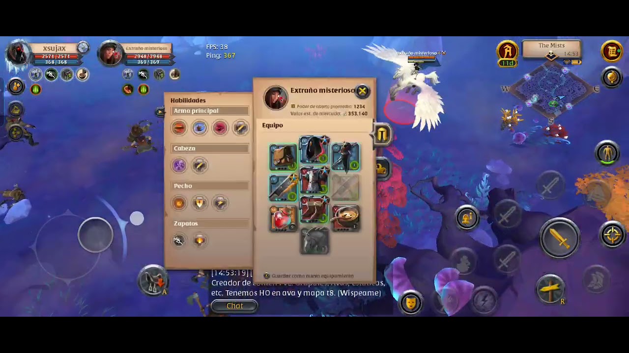 Farmeo en mist zona negra Albion online...!
