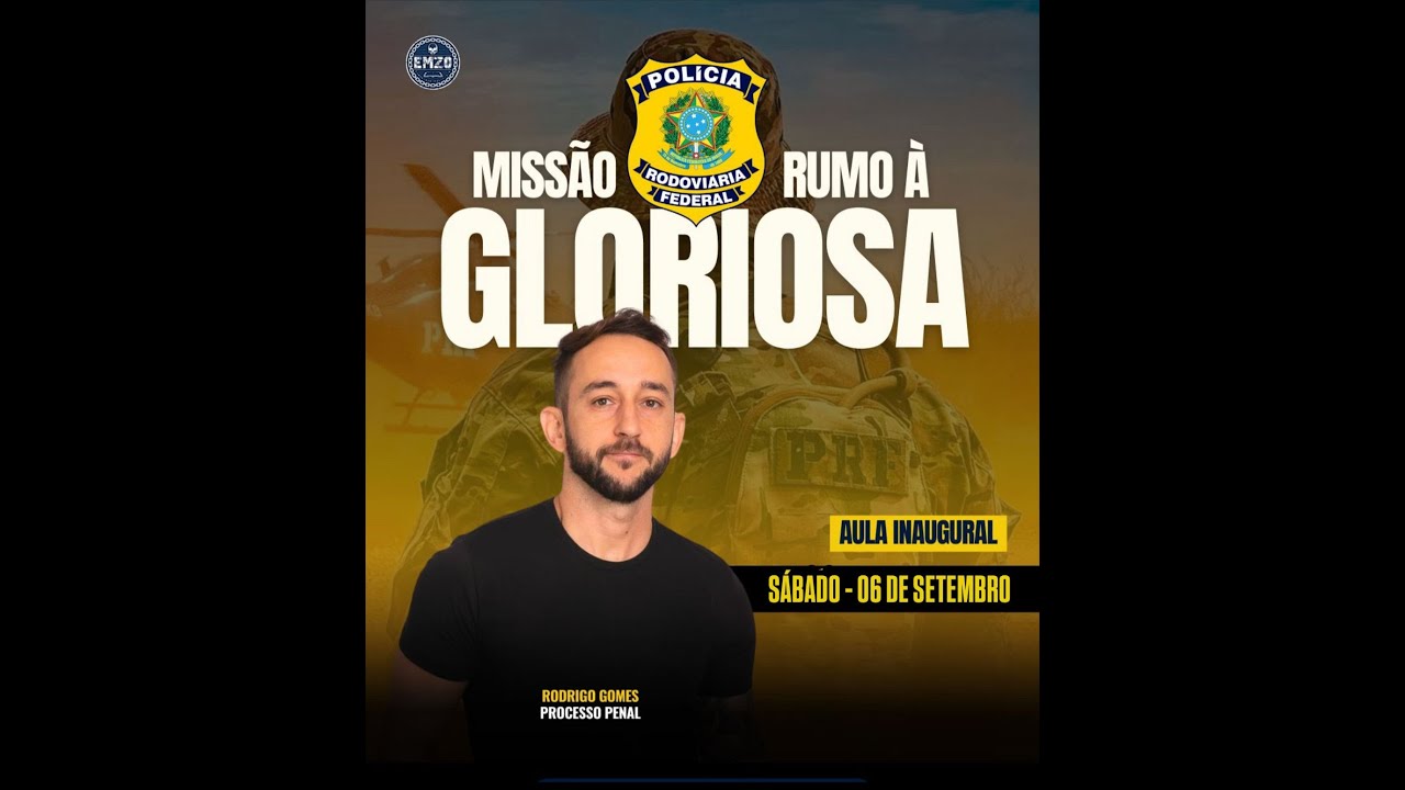🔵 AUL&Atilde;O GRATUITO DE DIREITO PENAL PARA PRF 2025 | Professor Rodrigo Proxpera (AULA INAUGURAL)