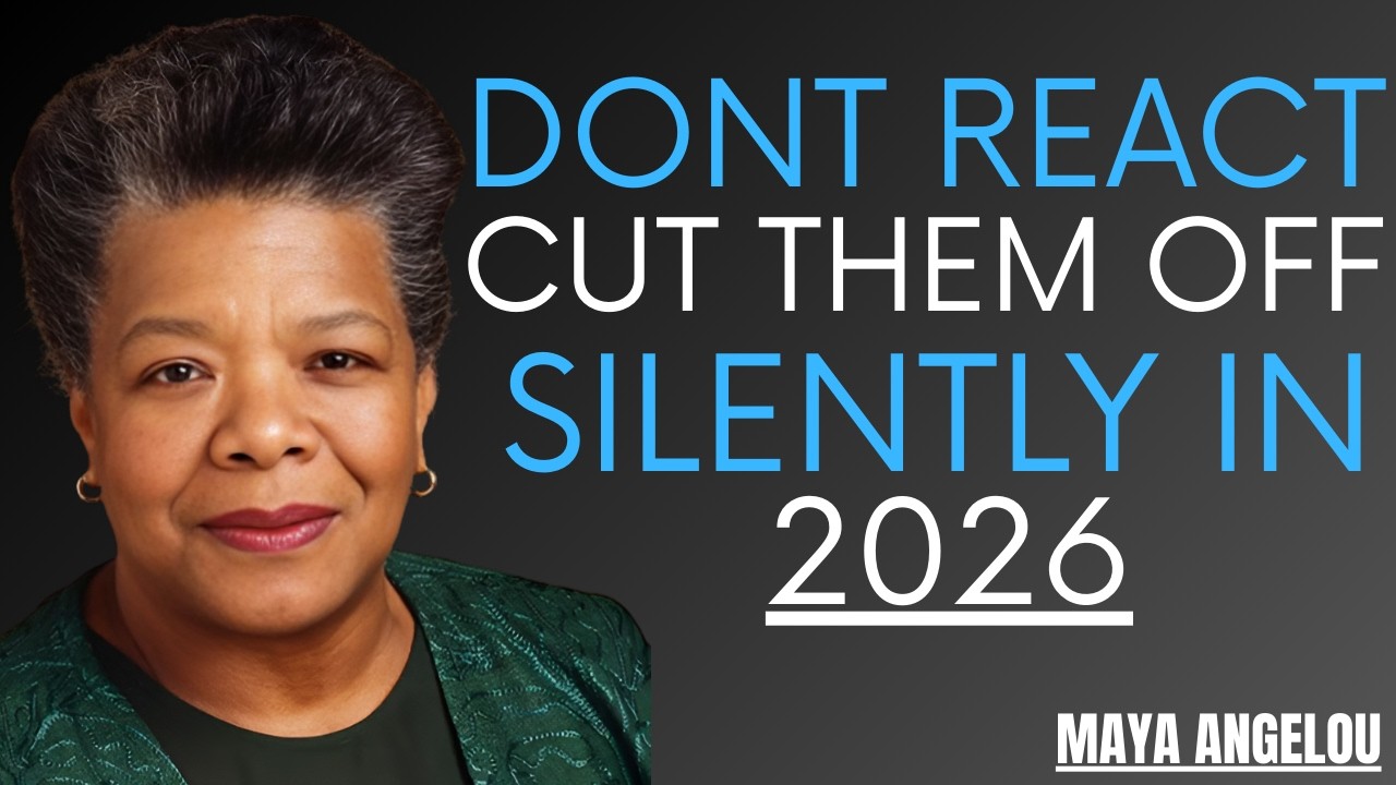 No Reaction, No Drama — Protect Your Peace in 2026 ... BEST SPEECH BY MAYA ANGELOU MOTIVATION