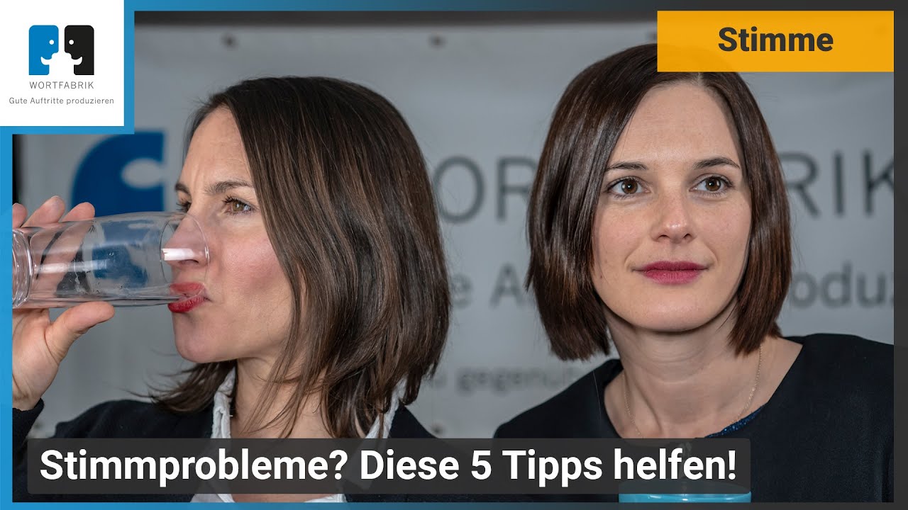 Stimmprobleme? Diese 5 Tipps helfen!