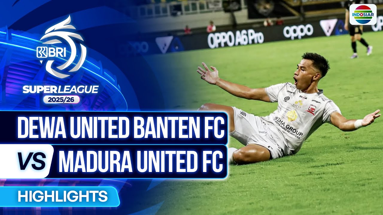 Dewa United Banten FC VS Madura United FC - Highlights | BRI Super League 2025/26