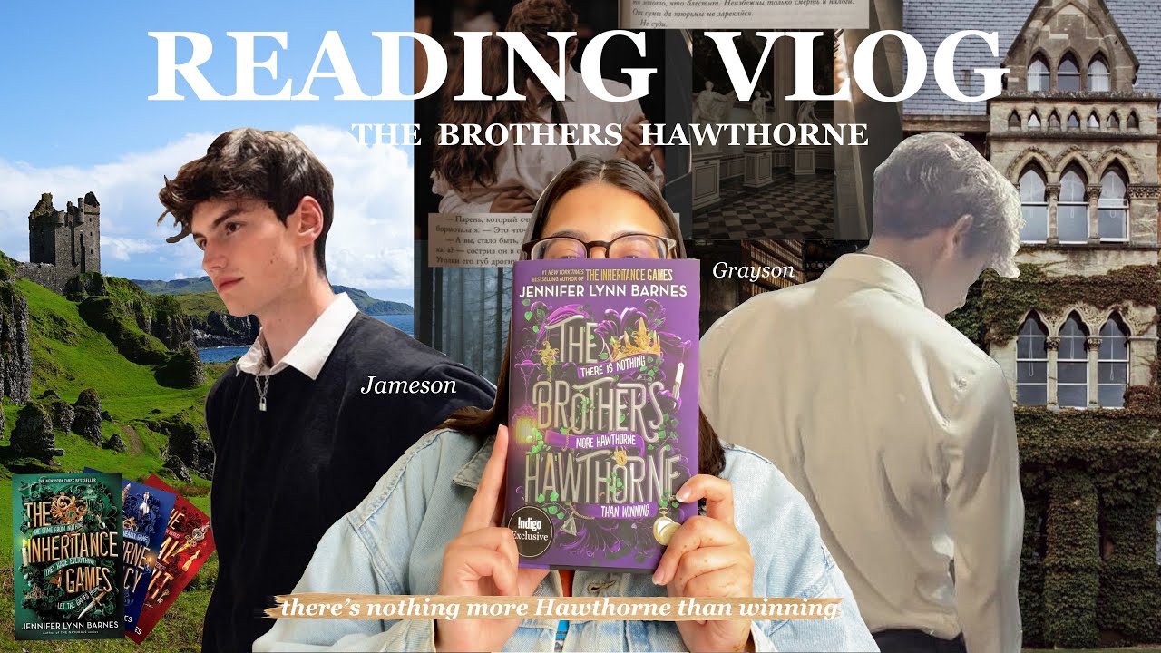 The Brothers Hawthorne (Inheritance Games bk. 4) Reading Vlog | *spoilers*