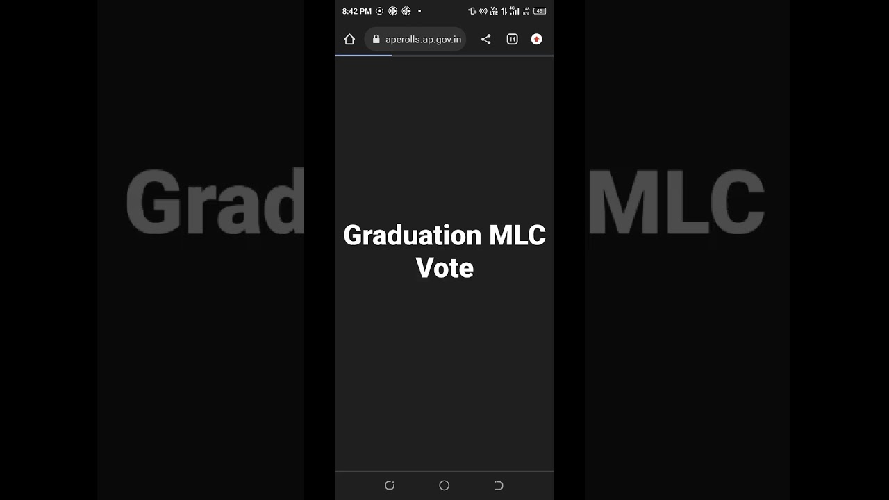 Graduation MLC Vote apply || Siva solutions||
