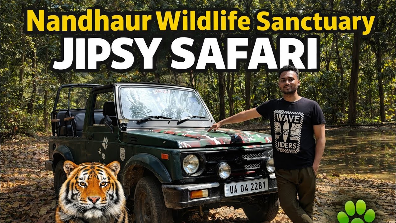 Nandhaur Wildlife Sanctuary Gypsy Safari | Jungle Adventure Vlog 🐅🌿