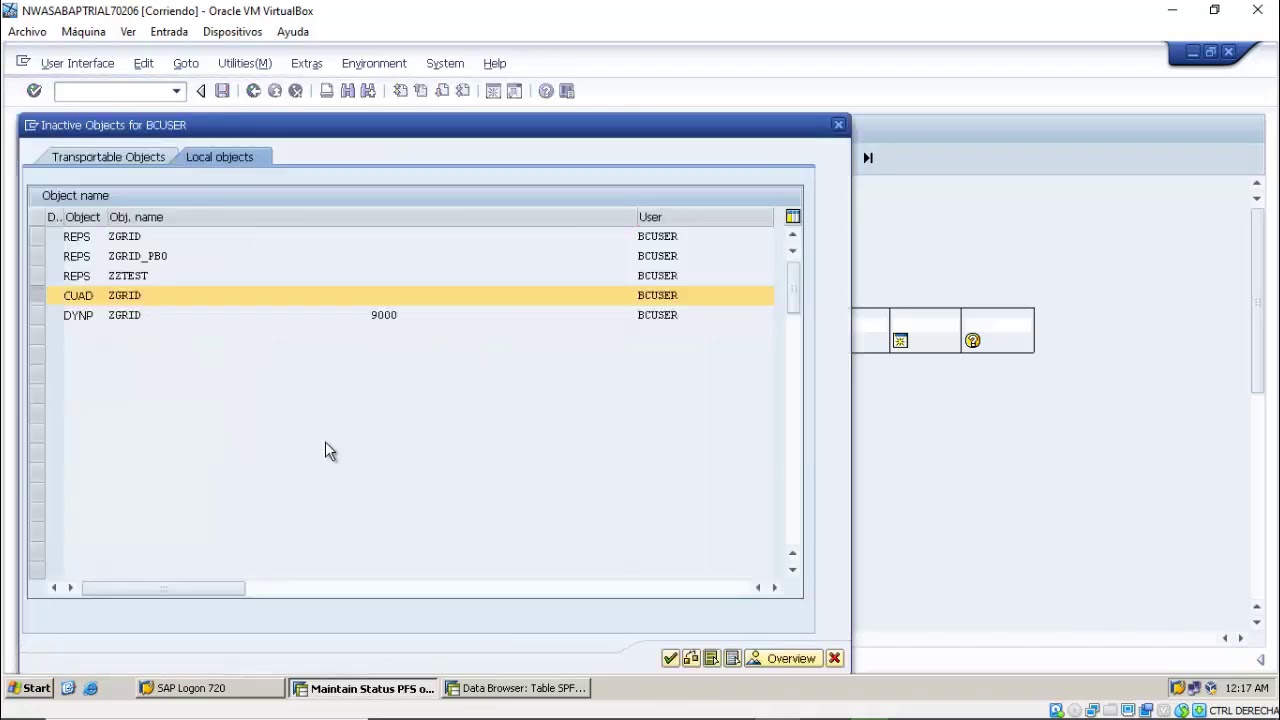 Como crear un Alv Grid OO en abap