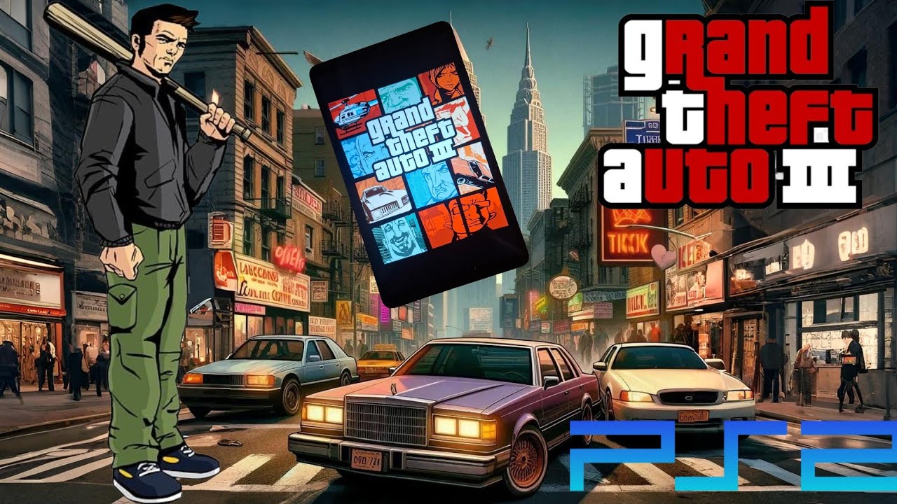 GRAND THEFT AUTO III GRAN CLASICO UNA JOYA DE PS2 EMULADO EN TABLET