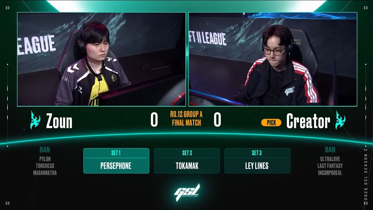 [2025 GSL S2] Ro.12 Group A Match5 Zoun vs Creator
