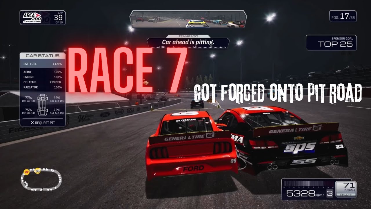 NASCAR 25 Racing Action at North Wilkesboro Speedway