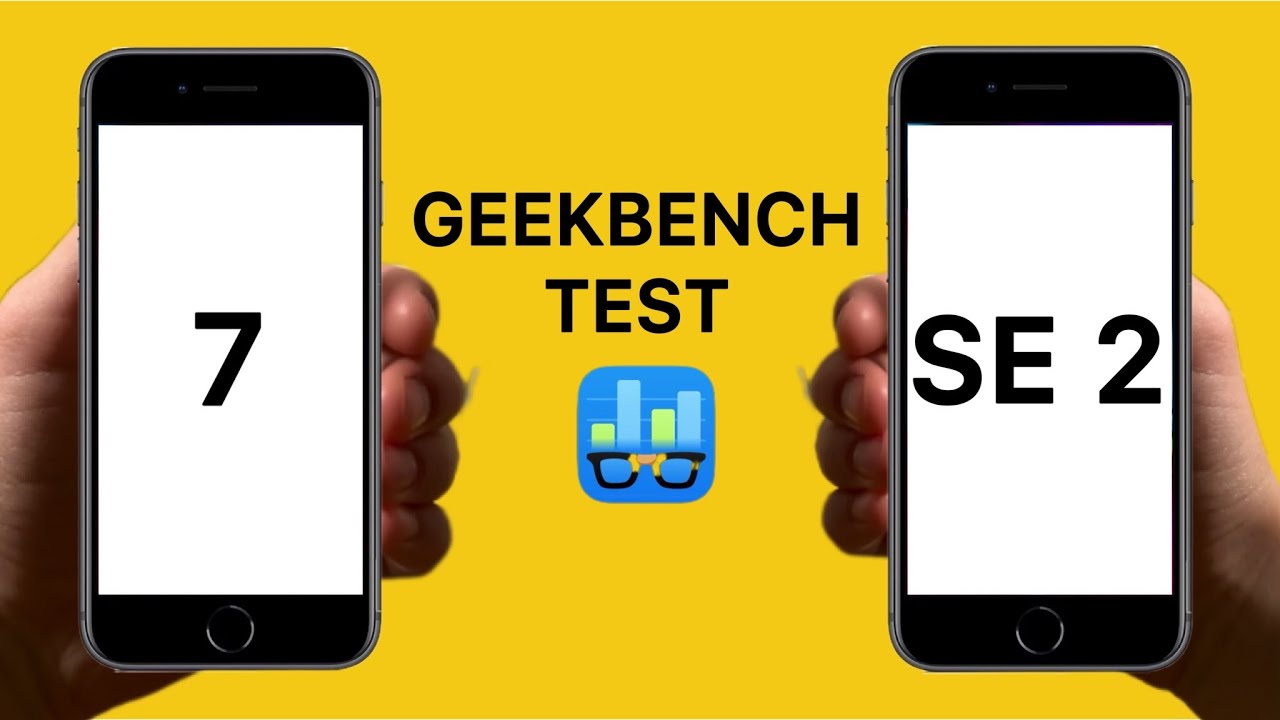 iPhone 7 vs iPhone SE 2 Geekbench Speed Test! (2023)