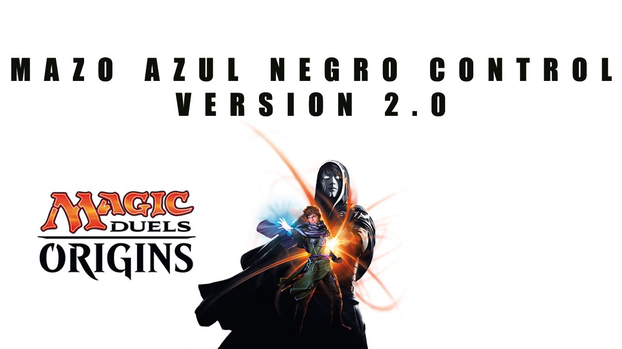 mazo de magic duels azul negro version 2