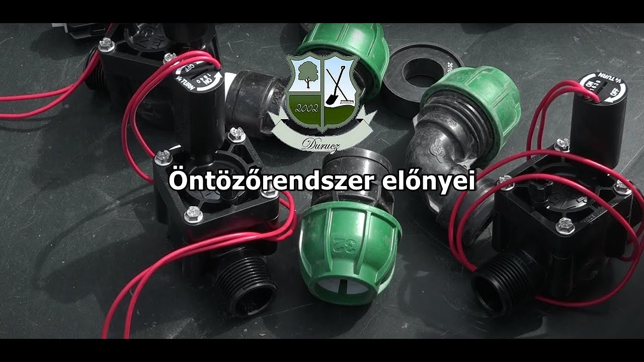 Öntözőrendszer előnyei