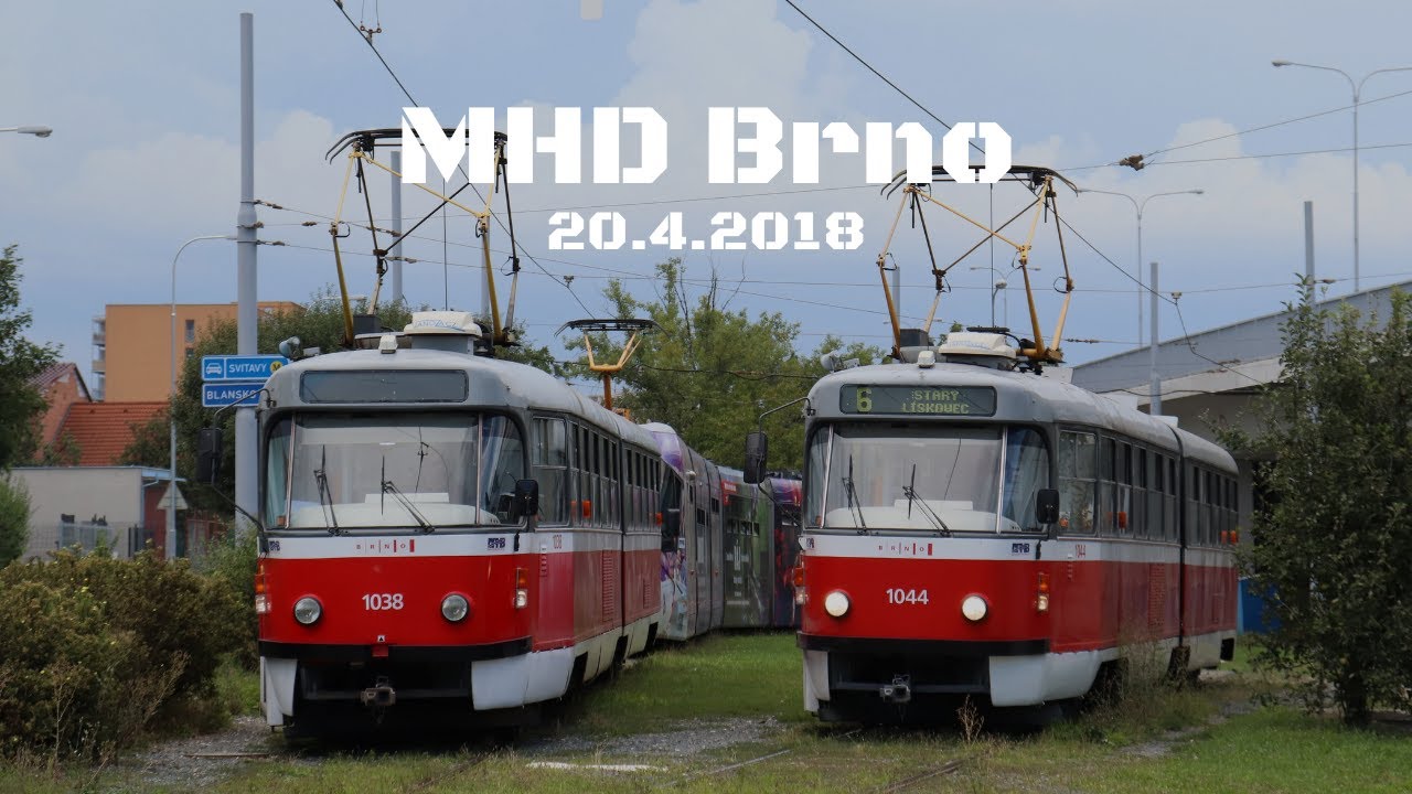 [Brno] MHD Brno 20.4.2018 | Šaliny, trolejbusy, autobusy