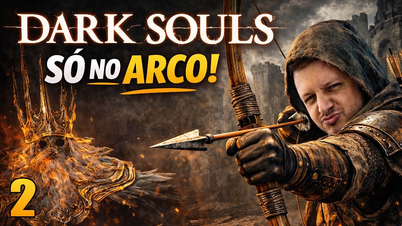 DARK SOULS  PURO ARCO BOW ONLY #2 - CAPRA DEMON, GAPING DRAGON E IRON GOLEM
