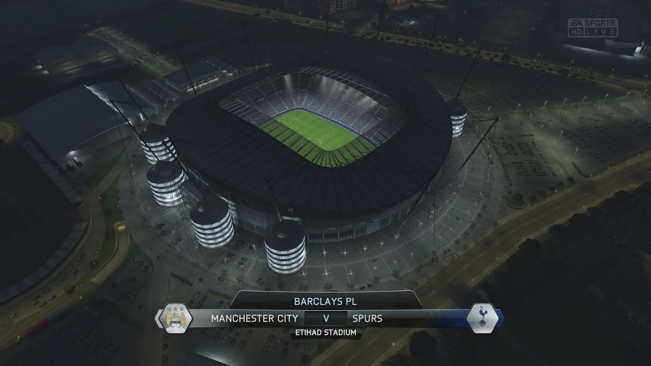 (PS4) FIFA 14 | Manchester City vs Spurs | FULL GAMEPLAY [PlayStation 4 1080p HD Next Gen]